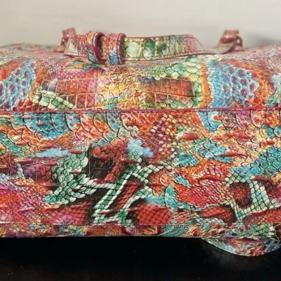 EUC Brahmin RESERVOIR MELBOURNE APRIL Leather Tote - Picture 8 of 8